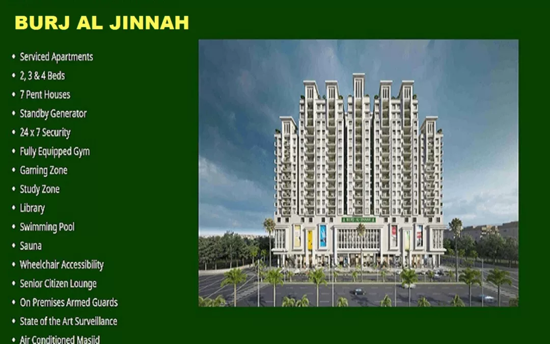 Burj Al-Jinnah Apartment Karachi (Installment)