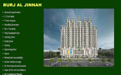 Burj Al-Jinnah Apartment Karachi (Installment)