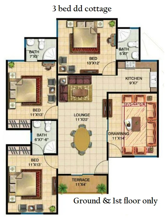 Falaknaz Dynasty floor plan