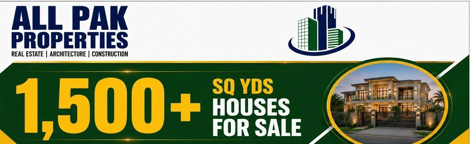 1500 Sq Yds Houses for Sale