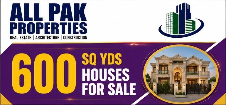 600 Sq Yds Houses for Sale